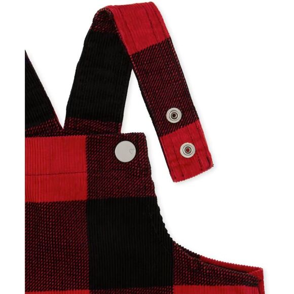 The Children's Place Buffalo Plaid Skirtall 2-Piece Set Size 12M-18M - Picture 9 of 10